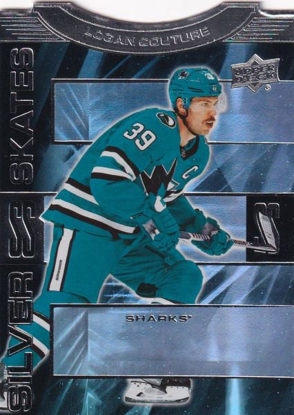 insert karta LOGAN COUTURE 23-24 Extended Silver Skates číslo SS-37